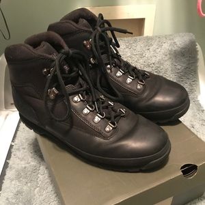 Men's Timberland Eurohiker Black Boots Size 11